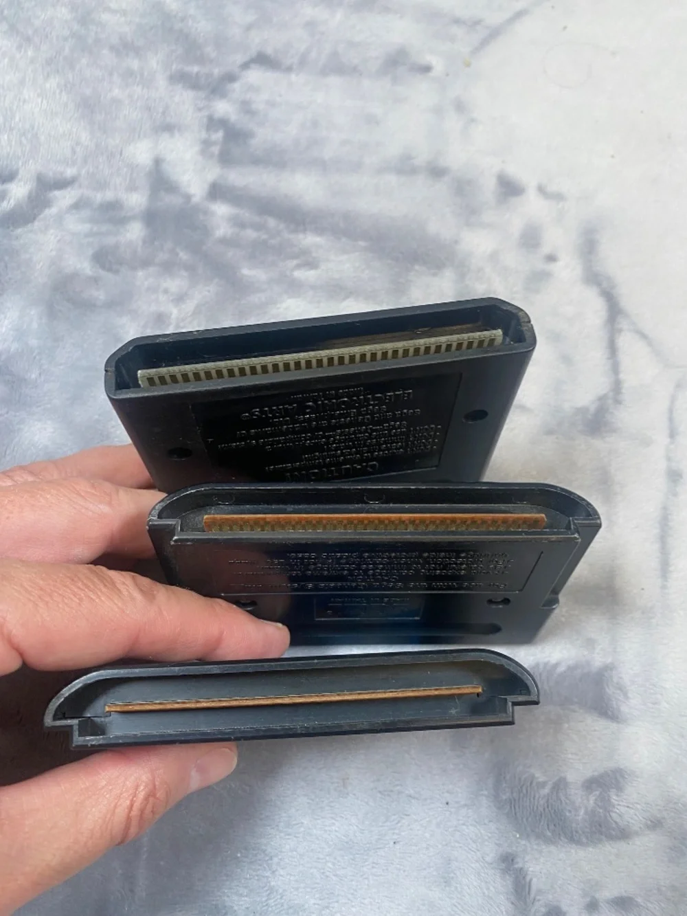 Sega Genesis Lot of Action Games - Desert Strike, Altered Beast, Last Battle